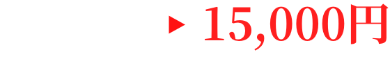 雅コース1名様19,800円を15,000円で1組様に！
